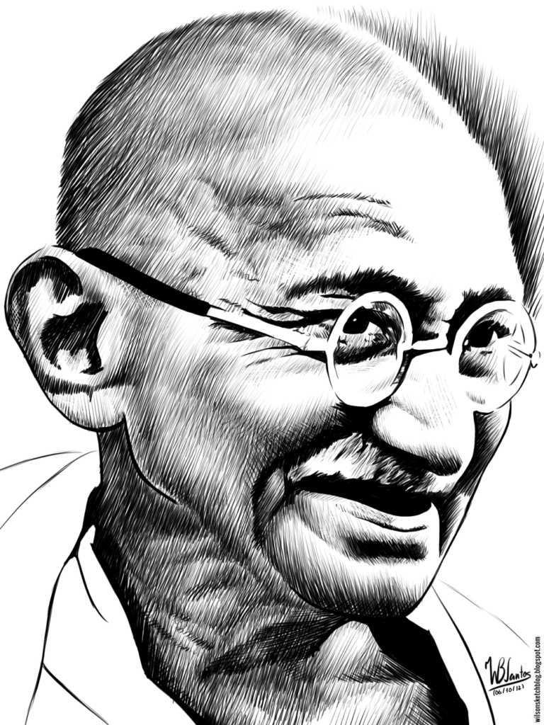 Mahatma Gandhi Potrait